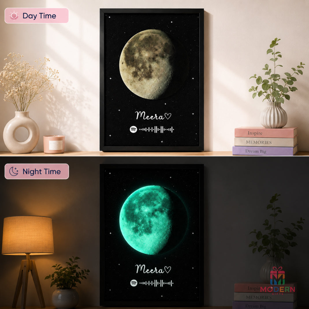 Customised Glow Moon Frame