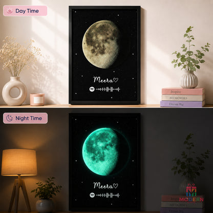 Customised Glow Moon Frame