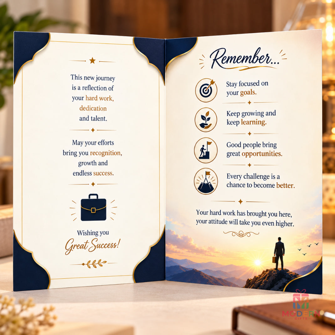 New Job Congratulations Greeting Card