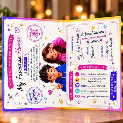 Friendship Warranty Greeting Card