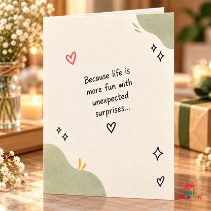 Little Surprise Prank Greeting Card
