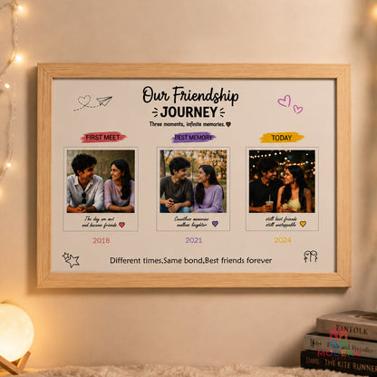 Our Friendship Journey Frame