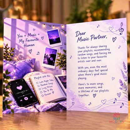 Music Lover Greeting Card