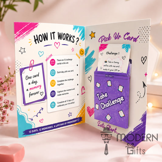 Friendship Challenge Game Greeting Card