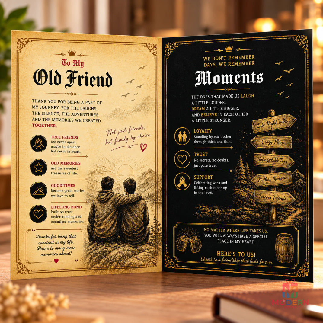 Old Friend Greeting Card