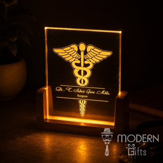 Glass Light Stand For Doctors