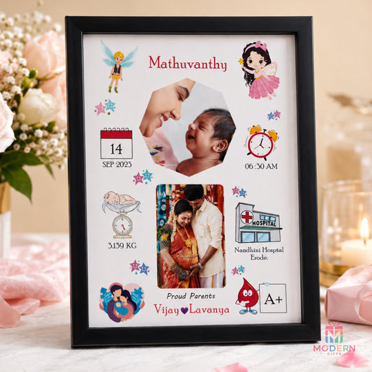 Birth Moment Frame ( Theme 1)