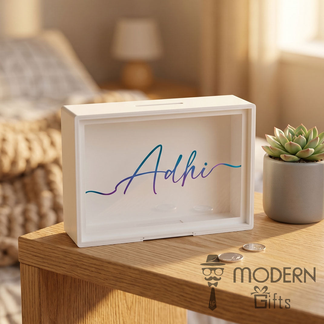 Customized Transparent Money Box