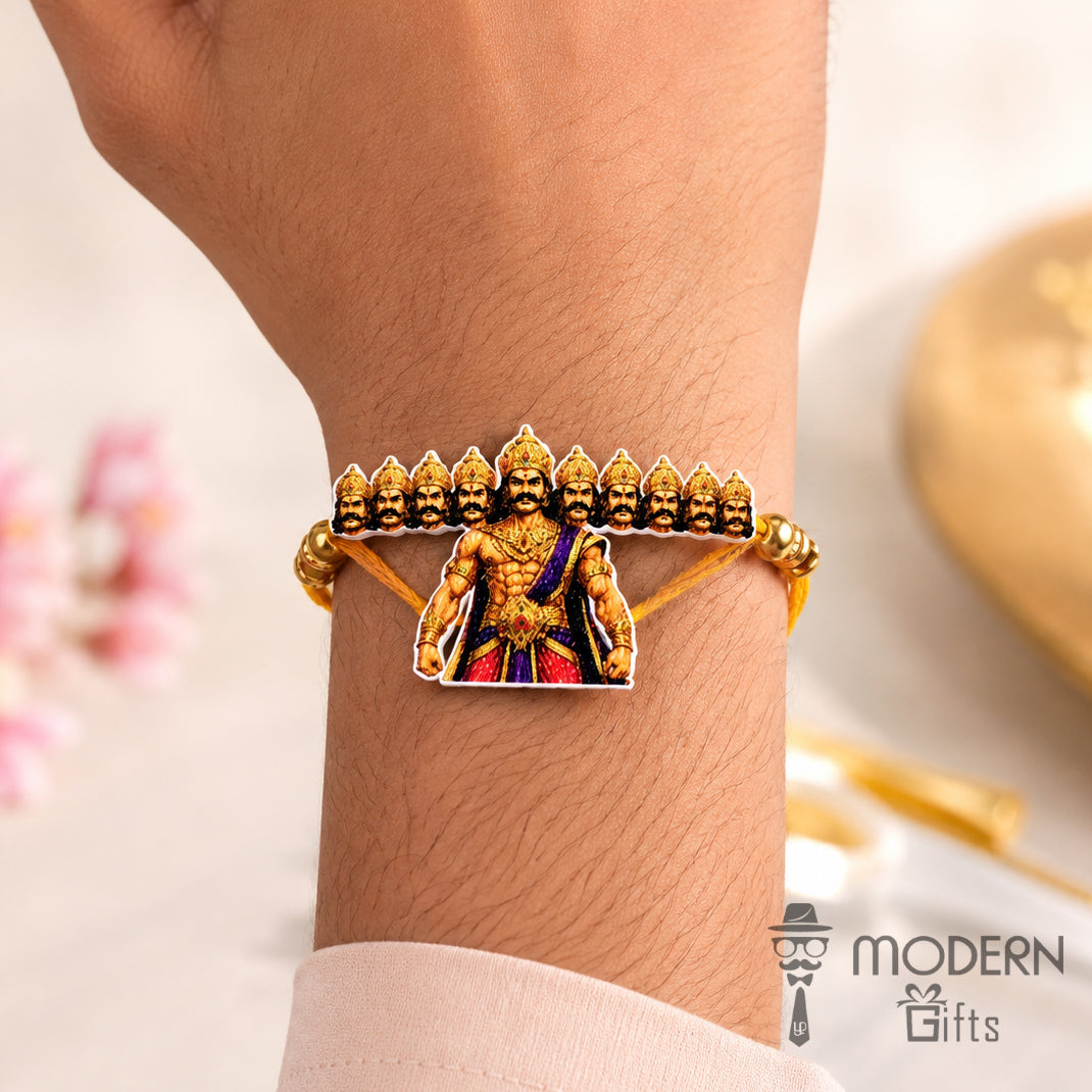Ravana Rakhi Card