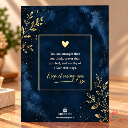 Healing Inspirational Greeting Card