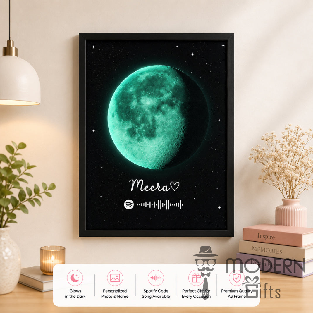Customised Glow Moon Frame