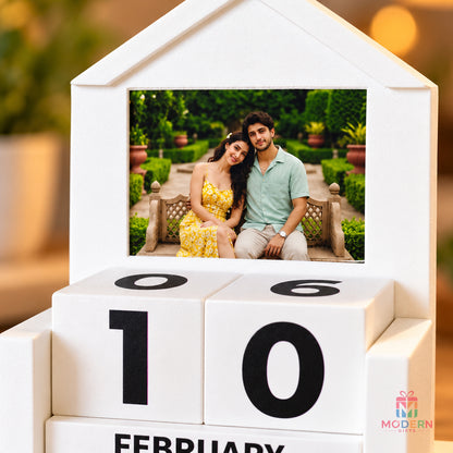 Home Cube Calendar Stand