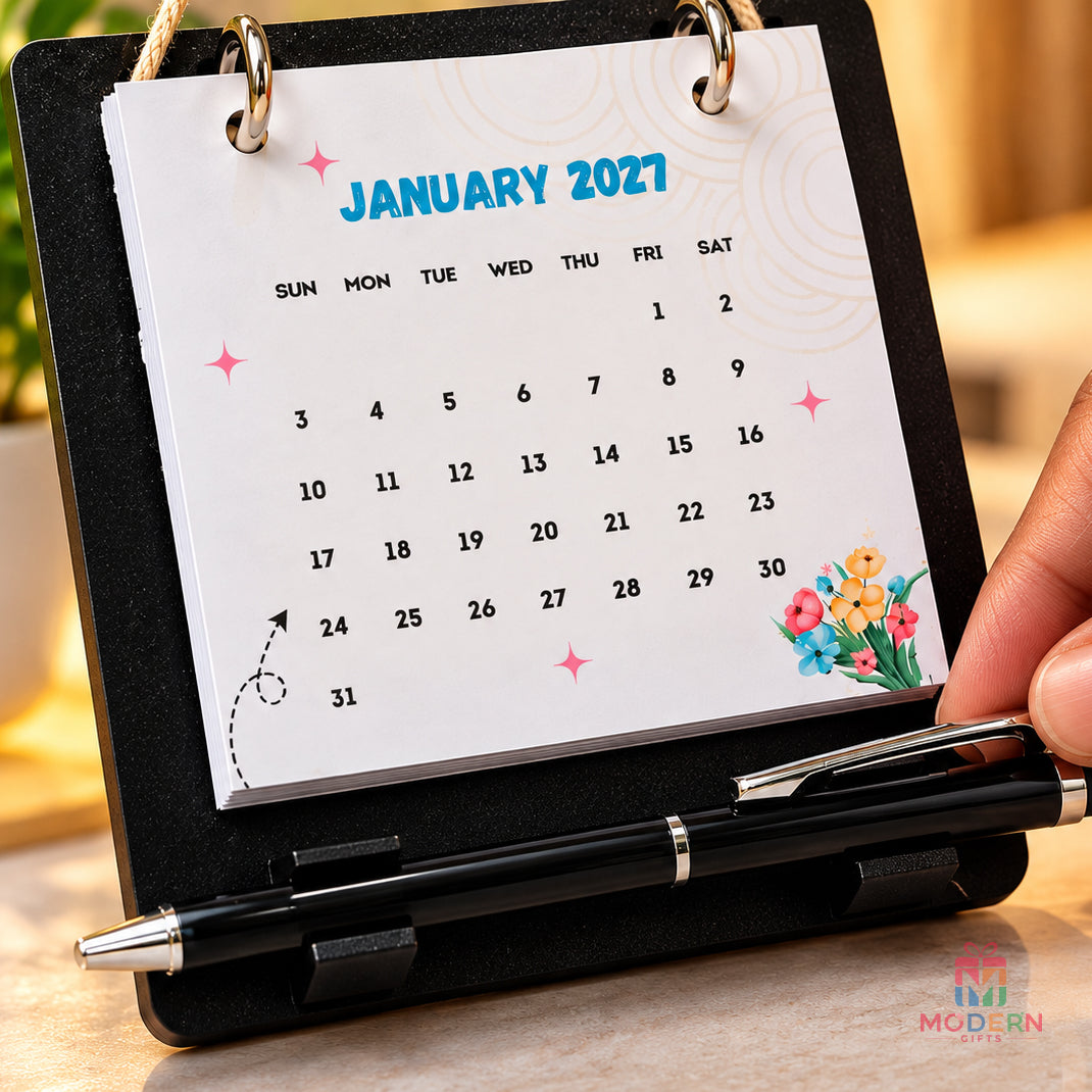 Hangar Calendar With Pen
