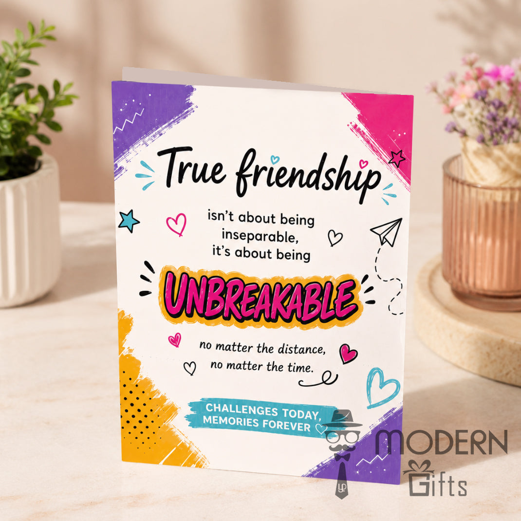 Friendship Challenge Game Greeting Card