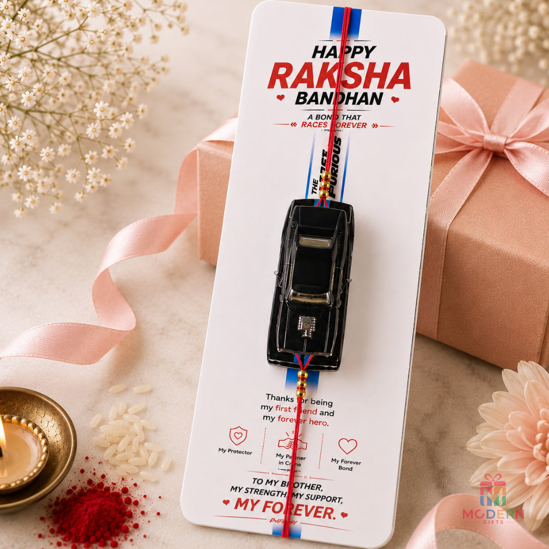 Die-cast Car Rakhi