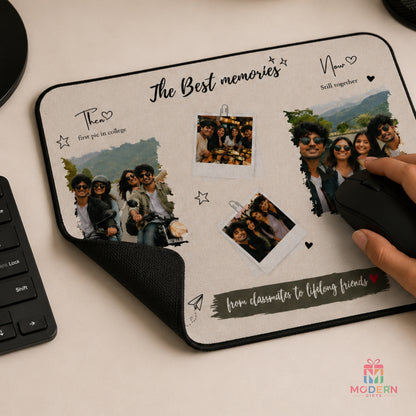 Friendship Photo Mouse Pad