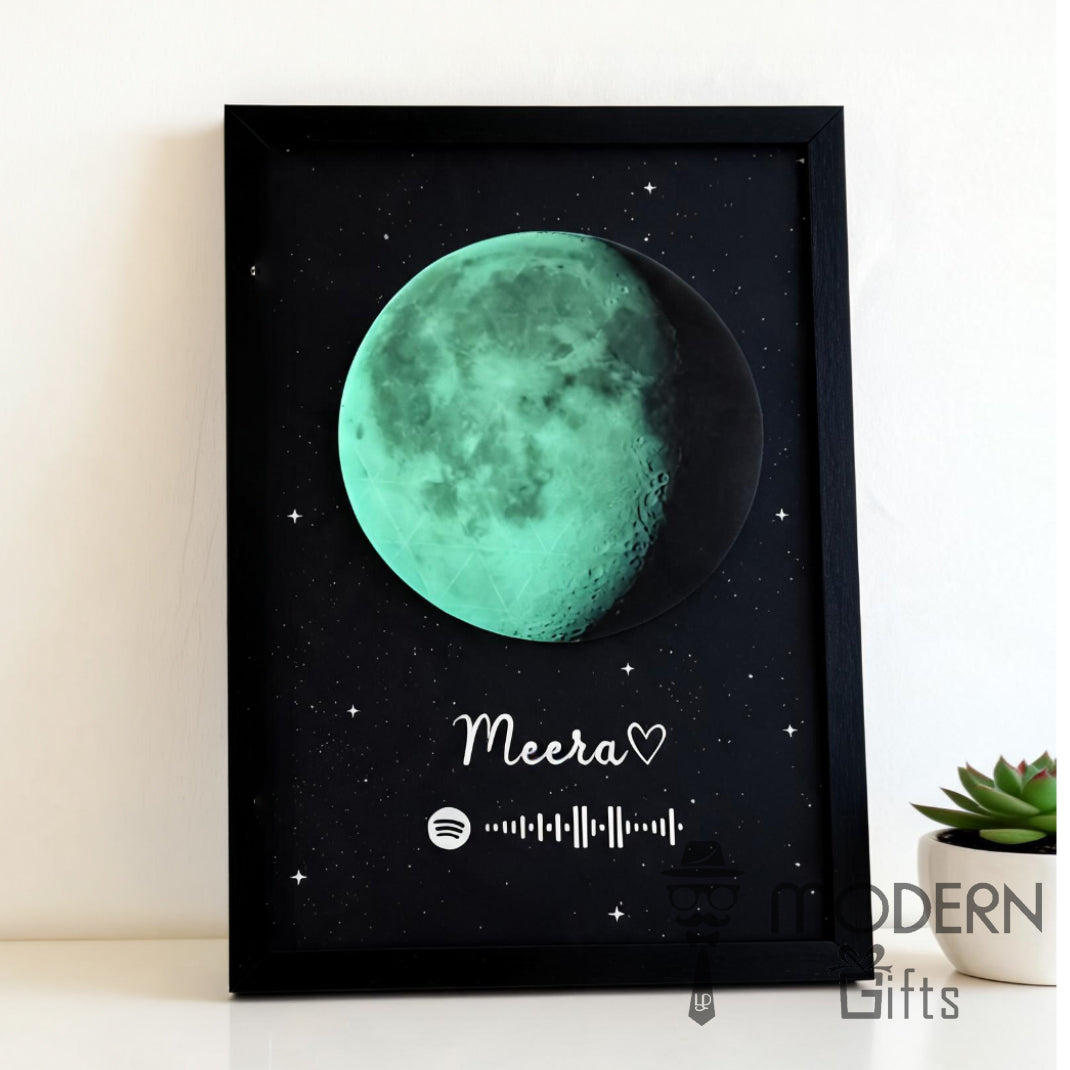 Customised Glow Moon Frame