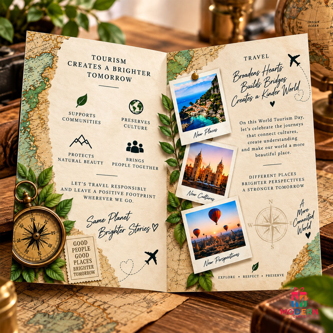 World Tourism Day Greeting Card