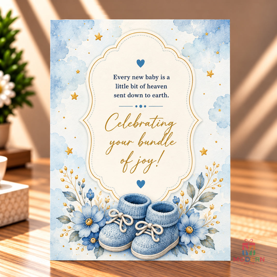 Welcome Little One Greeting Card