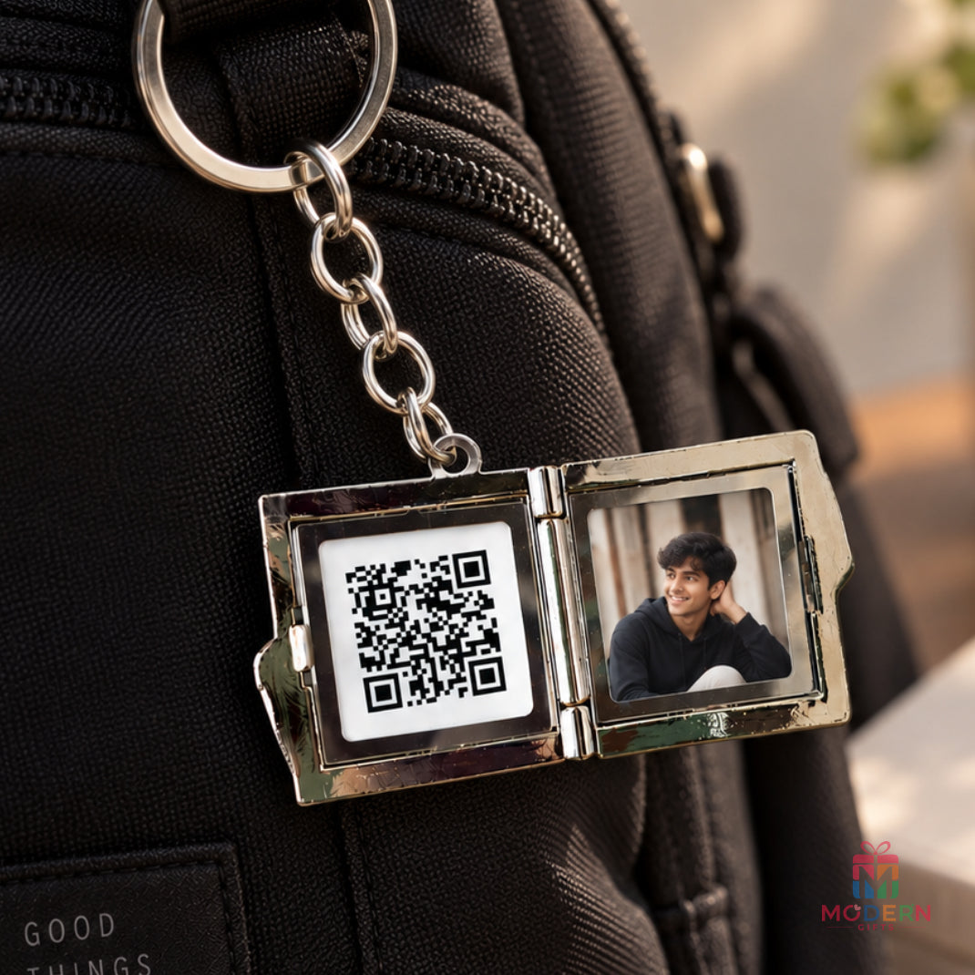 Secret Voice Metal Keychain