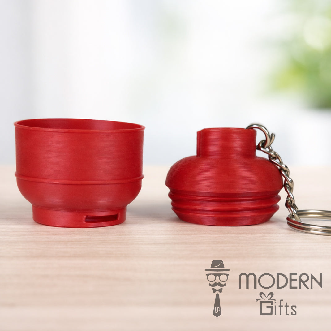 Gas Cylinder Keychain
