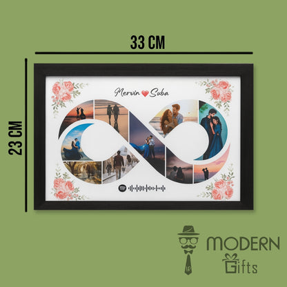 Infinity Frame Design Personalized Gifts Online in India | Modern Gifts