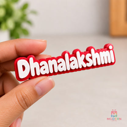 Single Glow Name Magnet - 12 Letters