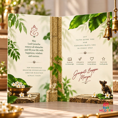 Happy Vinayagar Chathurthi Greeting Card