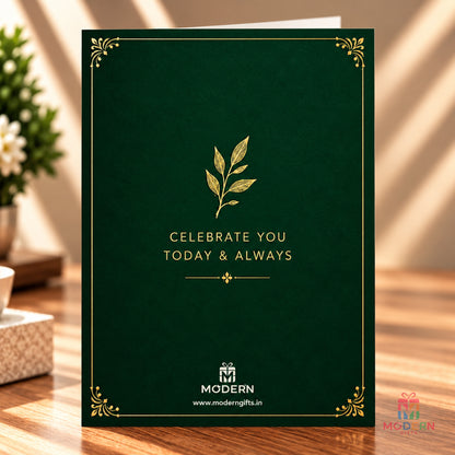 Elegant Birthday Greeting Card