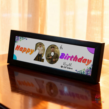 Happy Birthday Frame