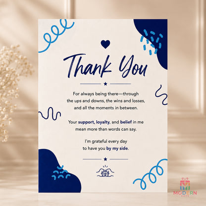 To My Brother Greeting Card With Name Magnet