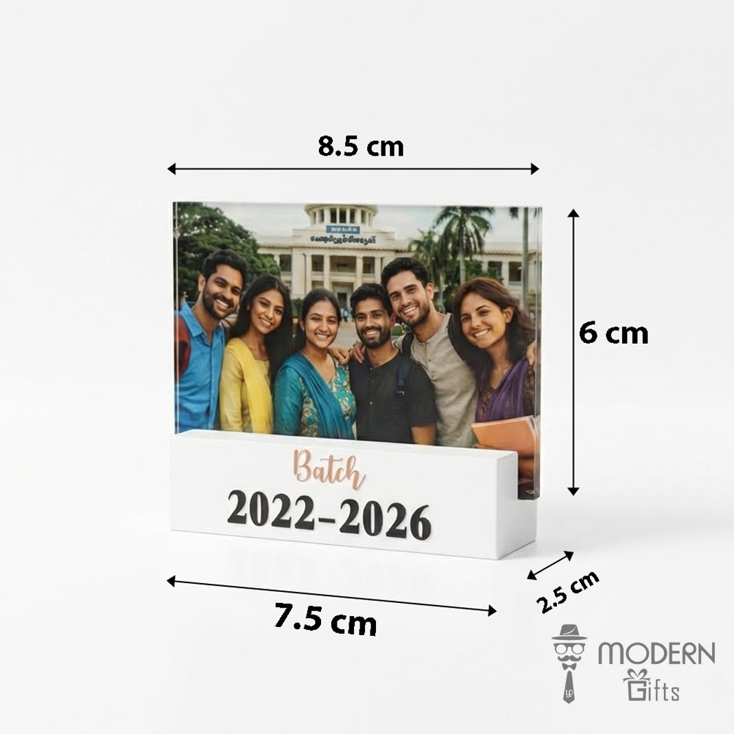 customized farewell photo frame