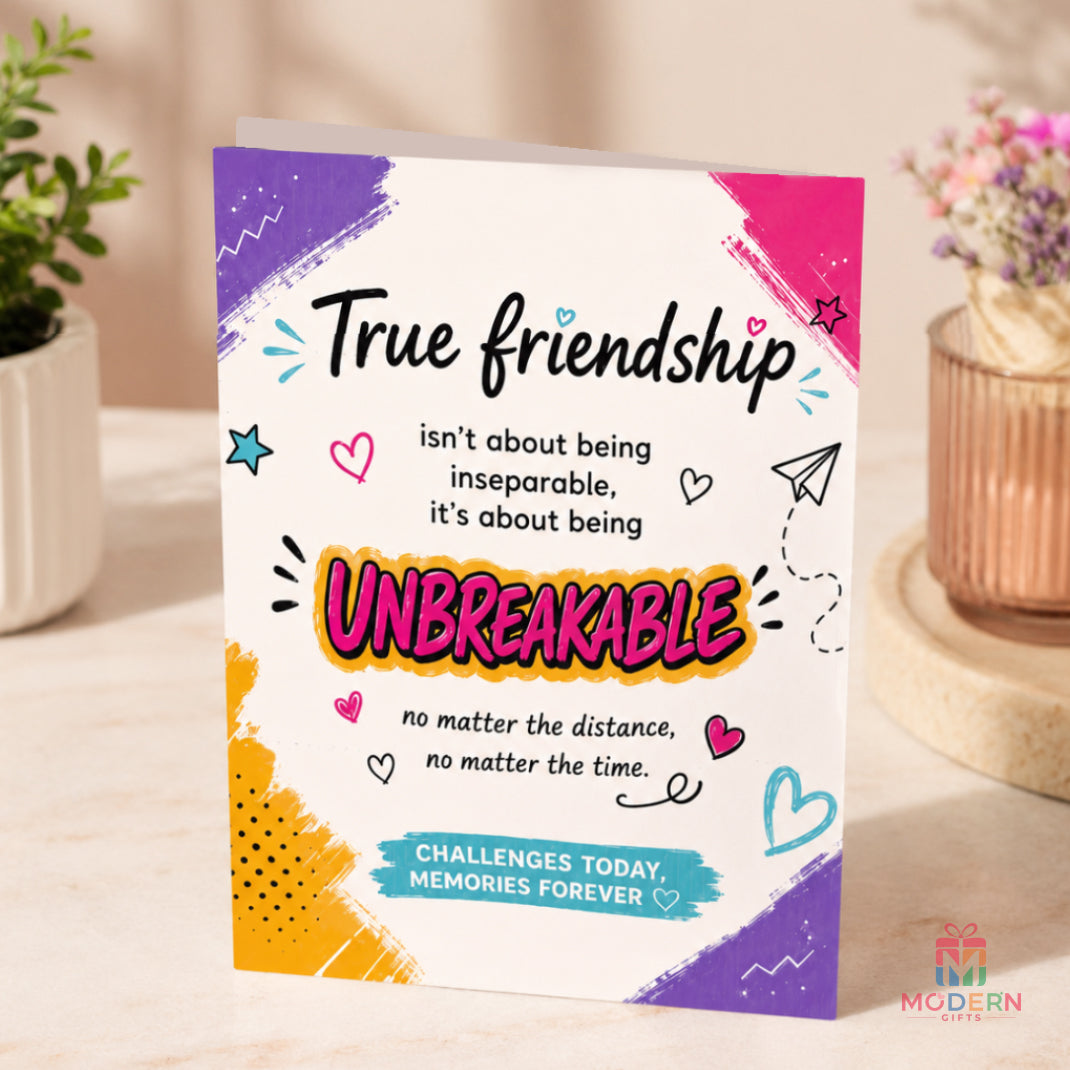 Friendship Challenge Game Greeting Card