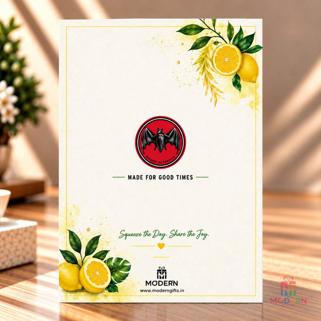 Bacardi Lover Greeting Card