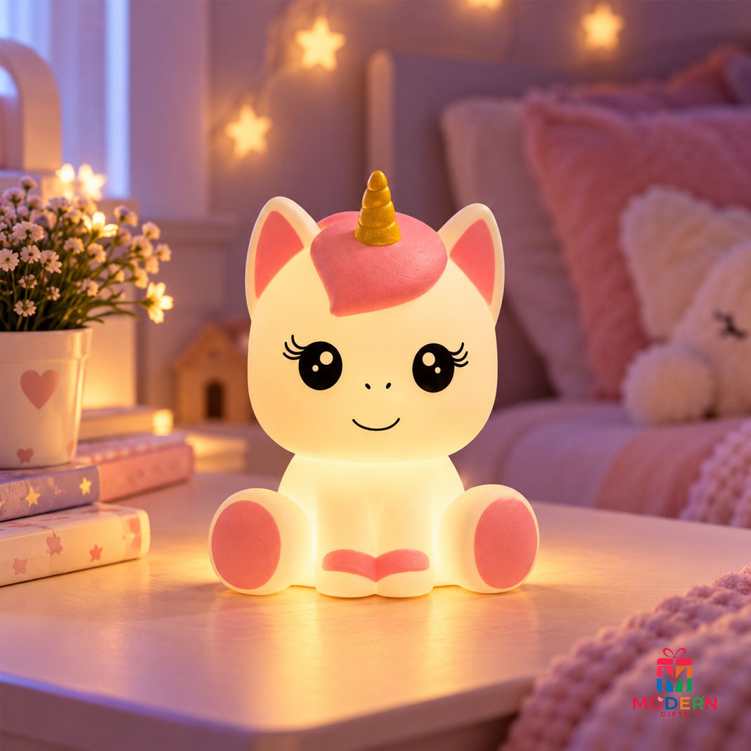 Cute Unicorn Night Lamp