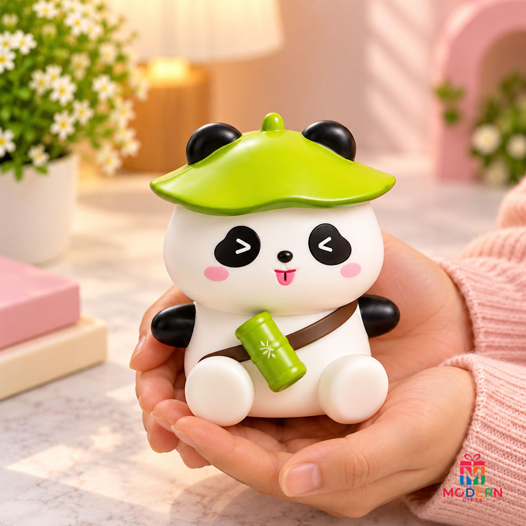 Cute Hat Panda Lamp