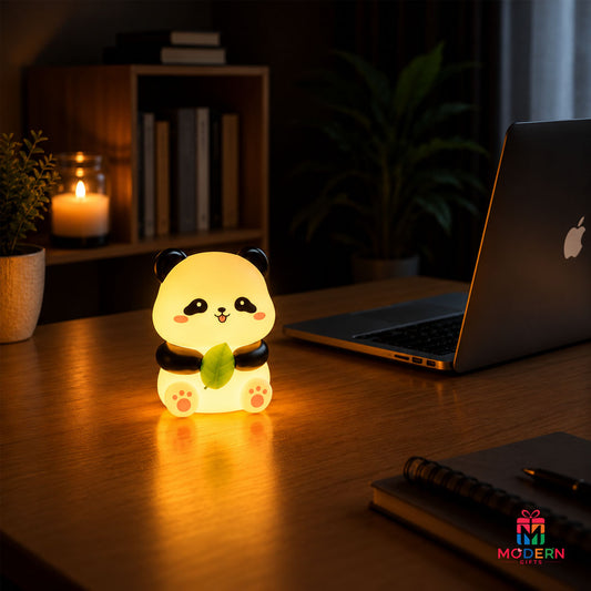 Leaf Panda Lamp
