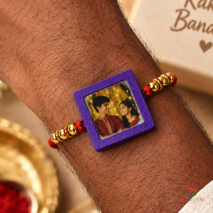 Fire Reveal Photo Rakhi