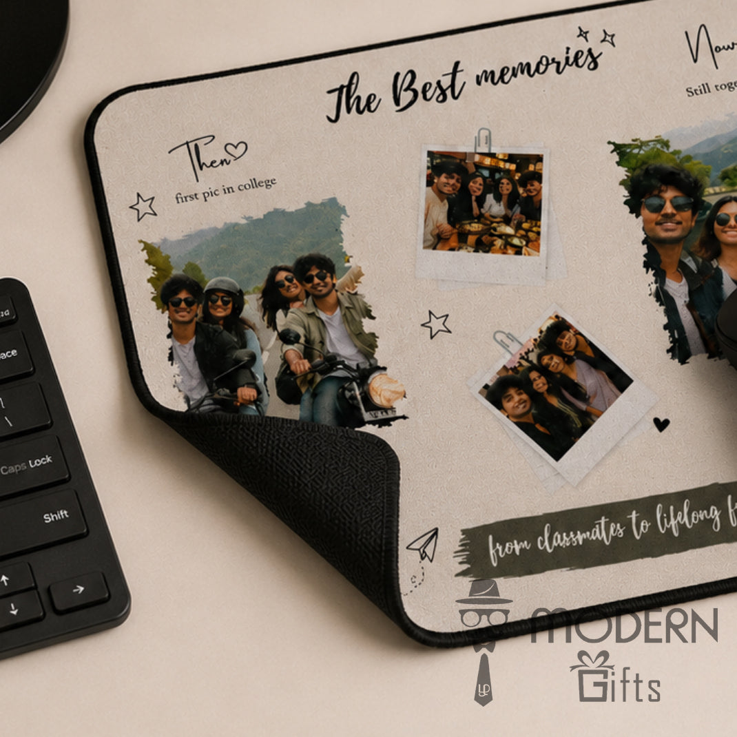 Friendship Photo Mouse Pad