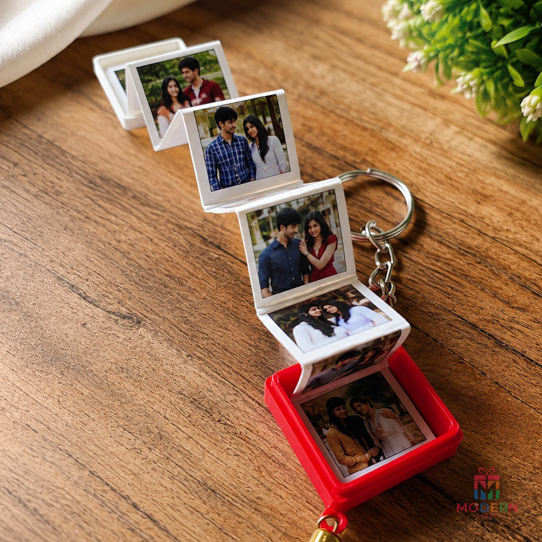 Photo Polaroid Keychain