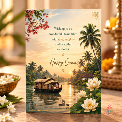 Happy Onam Greeting Card