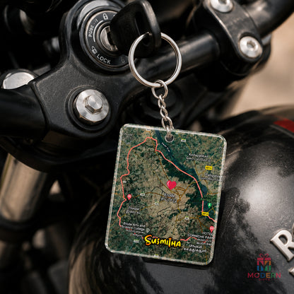 Map Keychain