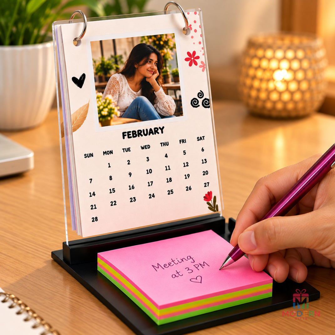 Premium Acrylic Calendar Stand