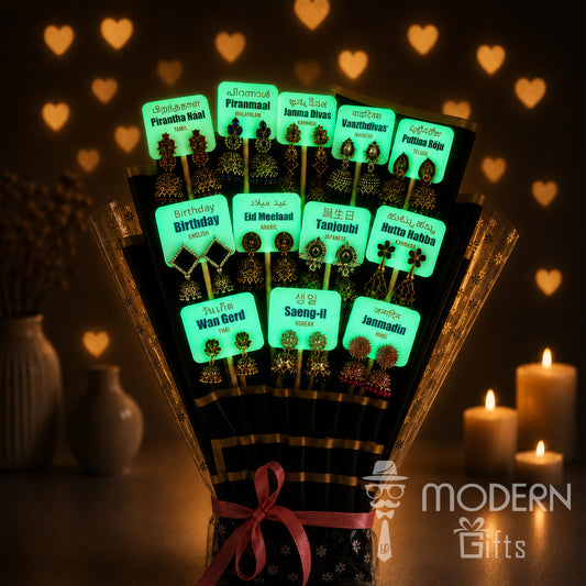 Glow Birthday Bouquet