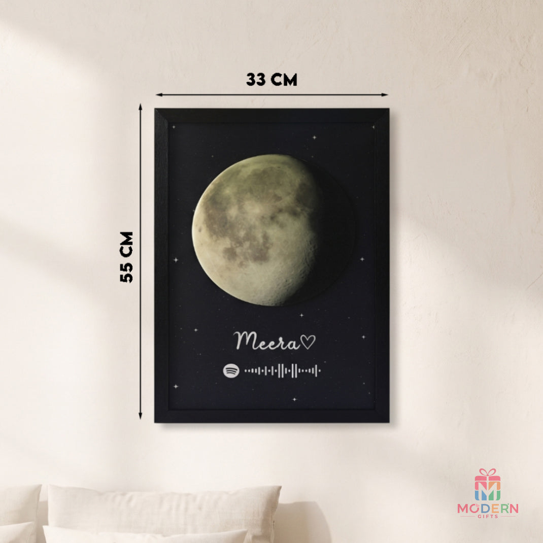 Customised Glow Moon Frame