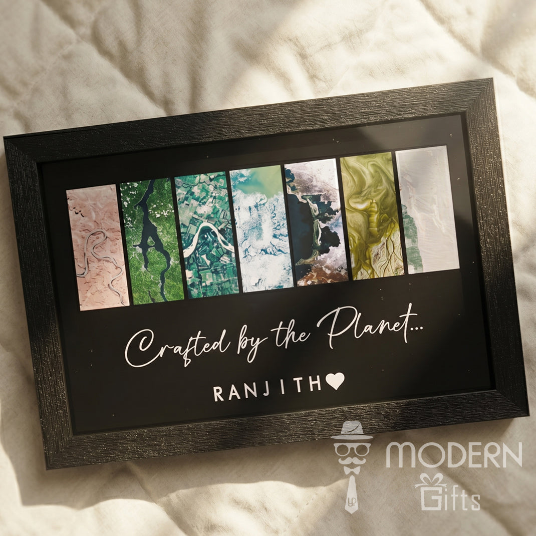Customized Landsat Map Frame