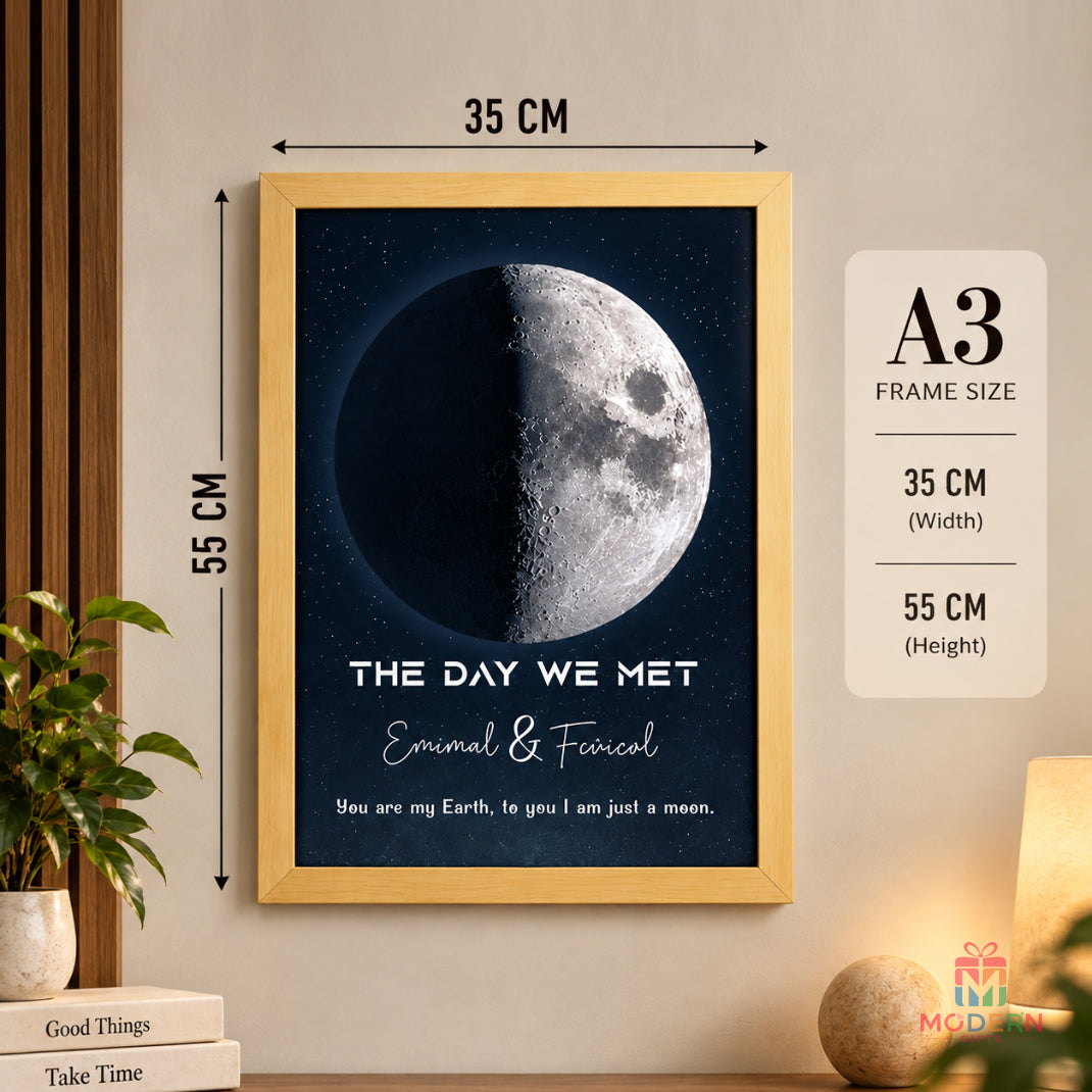 Customized Moon Frame