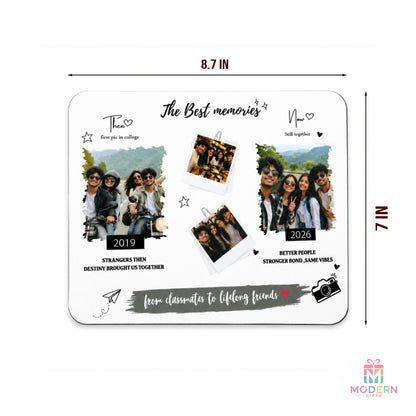 Friendship Photo Mouse Pad