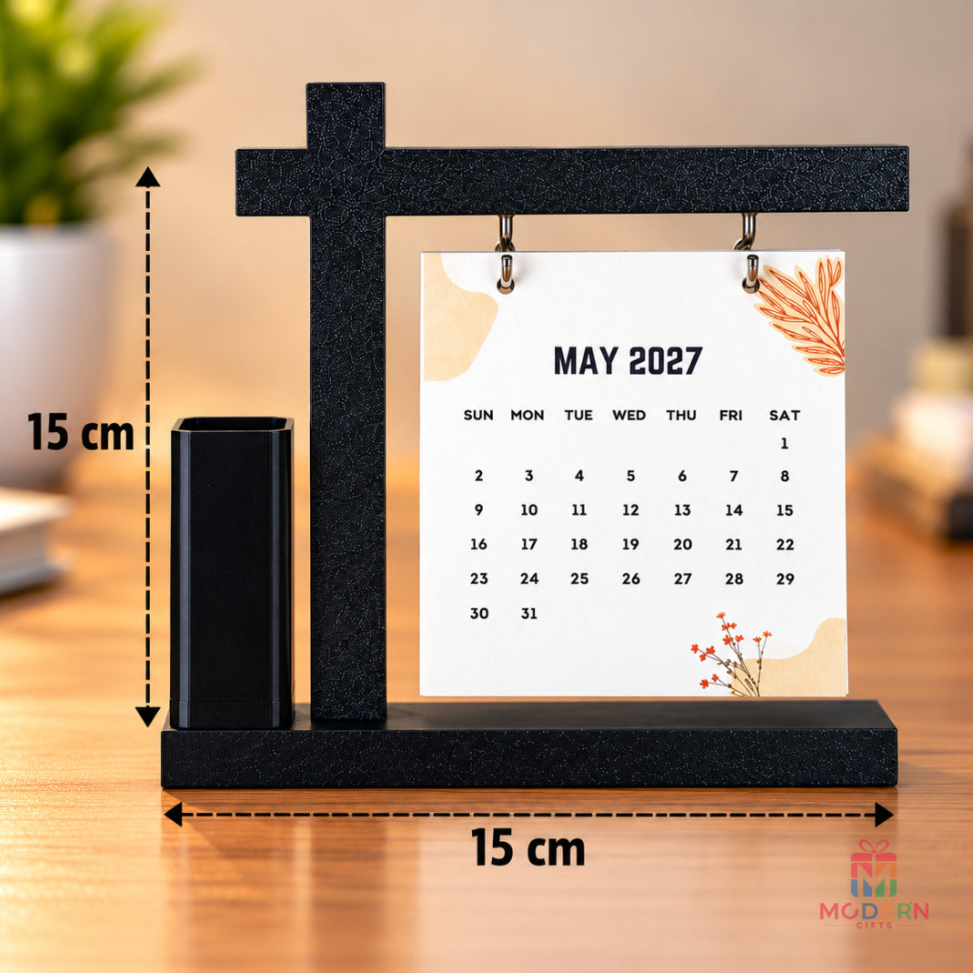 Hangar Calendar Pen Stand