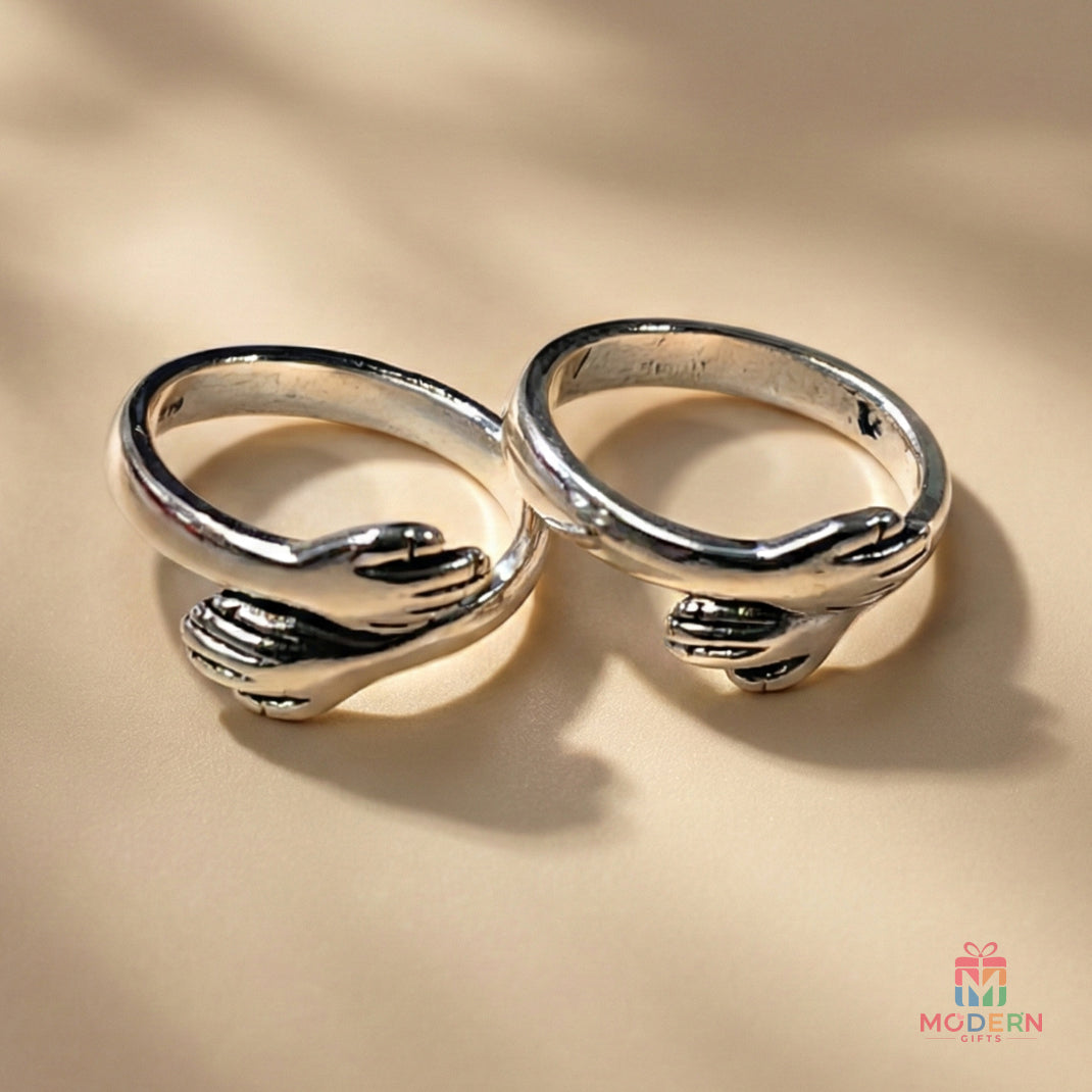 Couple Hug Ring